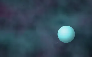 Vela Shockfront Planetfall II — dark black, pink and teal galaxy background, variation II