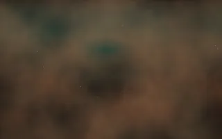 Verdigris And Rust Nebula II — dark black, brown and orange galaxy background, variation II