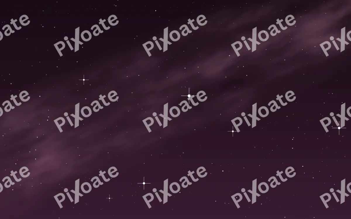 Midnight Rose Stars — dark black and pink galaxy background