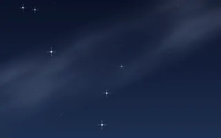 Milky Ribbon — dark black and blue galaxy background