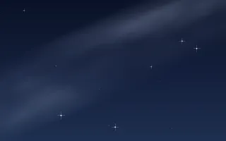 Milky Ribbon III — dark black and blue galaxy background, variation III