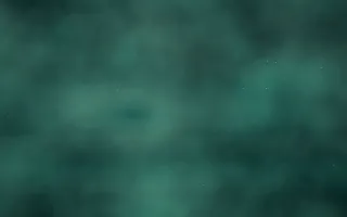 Mint Nebula II — dark black, teal and green galaxy background, variation II