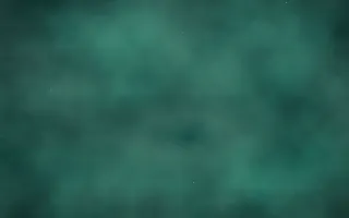 Mint Nebula III — dark black, teal and green galaxy background, variation III