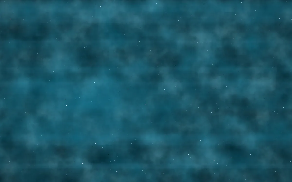 Peacock Bold Nebula — dark black and teal galaxy background