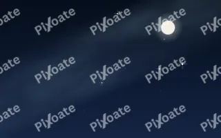 Polar Night III — dark black and blue galaxy background, variation III