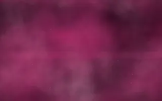 Punch Pink Nebula — dark black and pink galaxy background