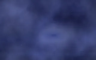 Royal Dust II — dark blue galaxy background, variation II