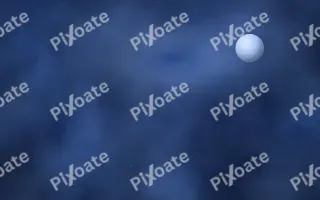 Sapphire Drift II — dark black and blue galaxy background, variation II