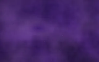 Ultraviolet Storm — dark black and purple galaxy background