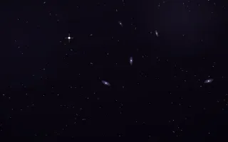 Amethyst Veins Deep Field — dark black and purple galaxy background