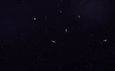 Amethyst Veins Deep Field — dark black and purple galaxy background