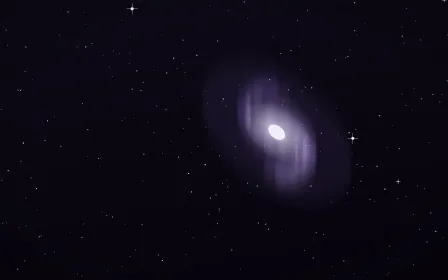 Amethyst Veins Spiral — dark black, purple and white galaxy background