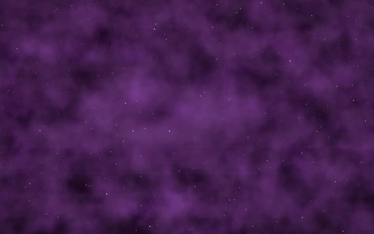 Byzantium Arc Nebula — dark black and purple galaxy background