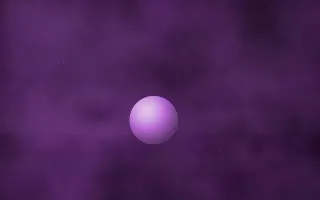 Byzantium Arc Planetfall III — dark black and purple galaxy background, variation III