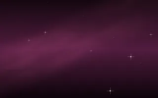 Cerise Loom Star Veil — dark black and pink galaxy background