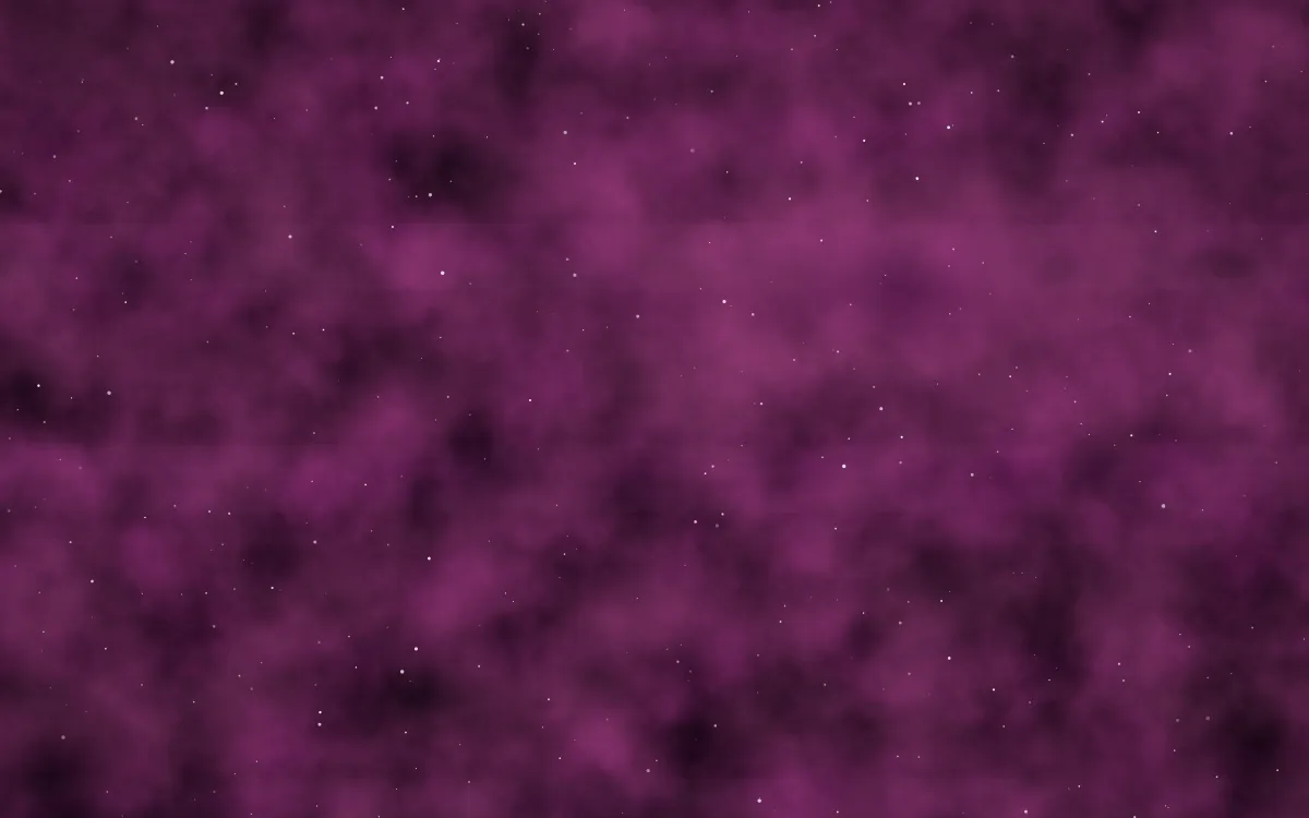 Fuchsia Storm Nebula — dark black and pink galaxy background