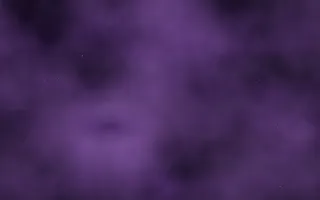Heliotrope Wake Nebula — dark black and purple galaxy background