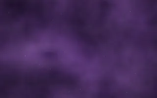 Heliotrope Wake Nebula II — dark black and purple galaxy background, variation II