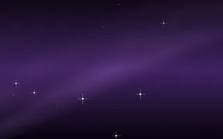 Heliotrope Wake Star Veil — dark black and purple galaxy background