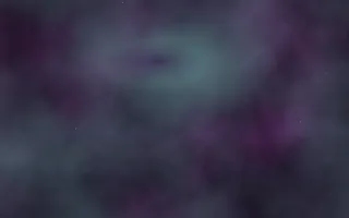 Hubble Orchid Nebula III — dark black, pink and teal galaxy background, variation III