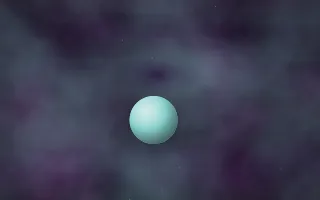 Hubble Orchid Planetfall II — dark black, pink and teal galaxy background, variation II