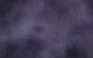 Lavender Shroud Nebula III — dark black and blue galaxy background, variation III