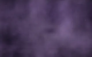 Lilac Halo Nebula — dark black and purple galaxy background
