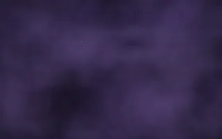 Magellanic Violet Nebula III — dark black and purple galaxy background, variation III