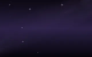 Magellanic Violet Star Veil III — dark black and purple galaxy background, variation III