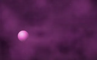 Magenta Shoal Planetfall III — dark black and pink galaxy background, variation III