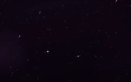 Nightshade Bloom Deep Field — dark black and purple galaxy background