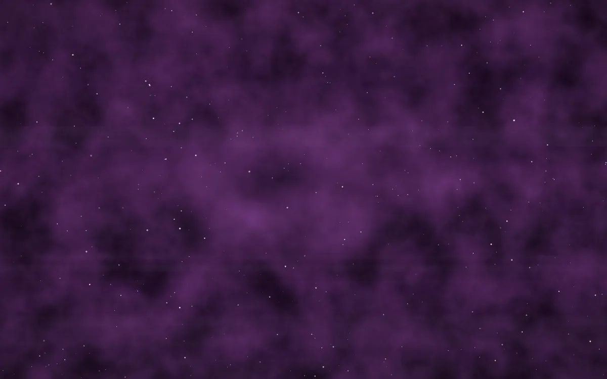 Nightshade Bloom Nebula — dark black and purple galaxy background
