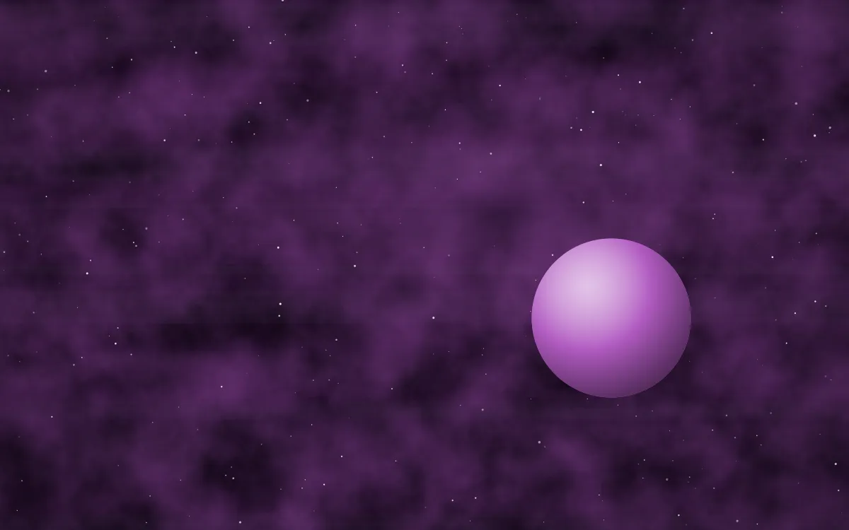 Nightshade Bloom Planetfall — dark black and purple galaxy background