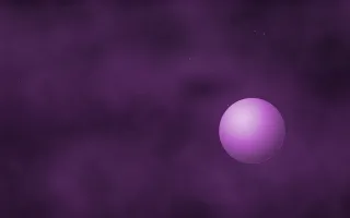 Nightshade Bloom Planetfall — dark black and purple galaxy background