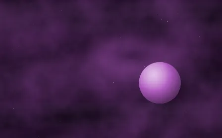 Nightshade Bloom Planetfall — dark black and purple galaxy background
