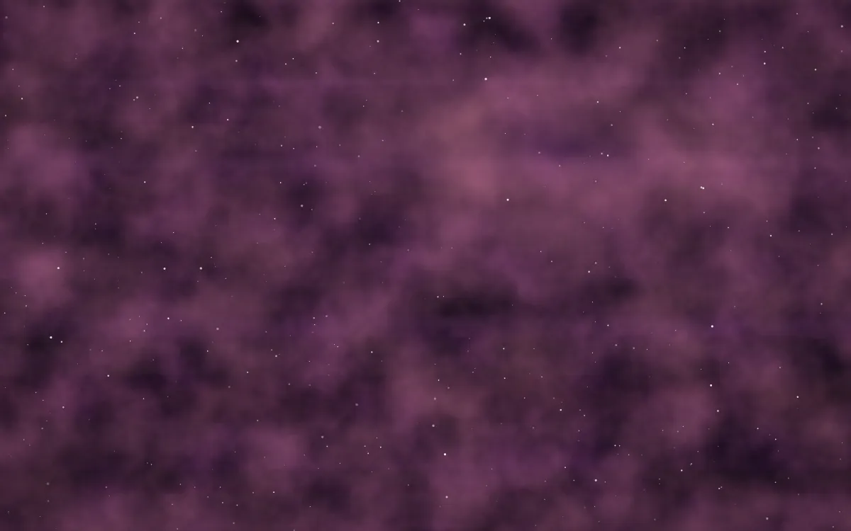 Orchid Ember Nebula — dark black and pink galaxy background