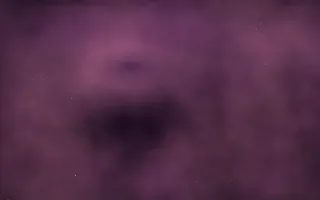 Orchid Ember Nebula II — dark black and pink galaxy background, variation II