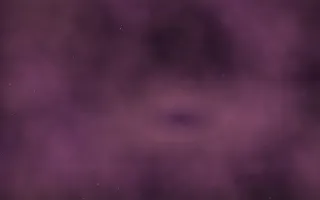 Orchid Ember Nebula III — dark black and pink galaxy background, variation III