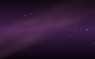 Orchid Ember Star Veil — dark black, purple and pink galaxy background