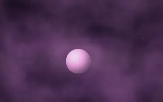 Orchid Veil Planetfall III — dark black, purple and pink galaxy background, variation III
