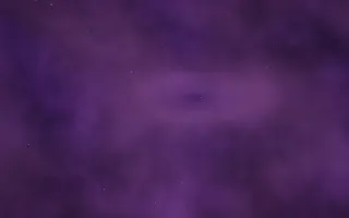 Phlox Current Nebula III — dark black, purple and pink galaxy background, variation III