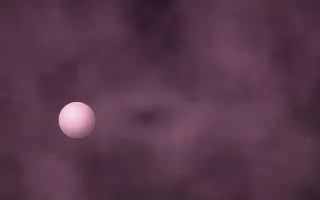 Rose Quartz Drift Planetfall — dark black and pink galaxy background