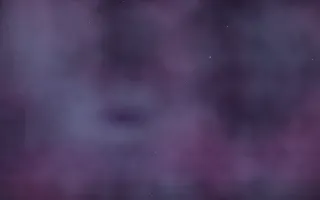 Trifid Bloom Nebula II — dark black, pink and blue galaxy background, variation II