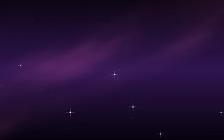Violet Forge Star Veil — dark black, purple and pink galaxy background