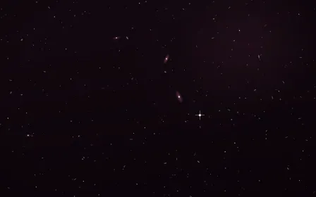 Winedark Drift Deep Field — dark black and pink galaxy background