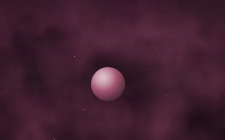 Winedark Drift Planetfall — dark black and pink galaxy background