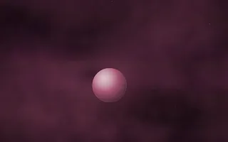 Winedark Drift Planetfall II — dark black and pink galaxy background, variation II