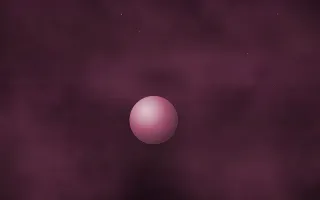 Winedark Drift Planetfall III — dark black and pink galaxy background, variation III