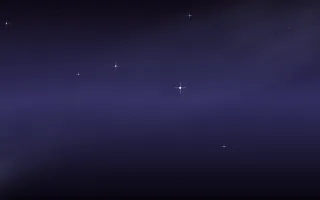 Wisteria Drift Star Veil II — dark black and blue galaxy background, variation II
