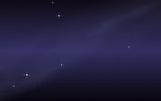 Wisteria Drift Star Veil III — dark black and blue galaxy background, variation III
